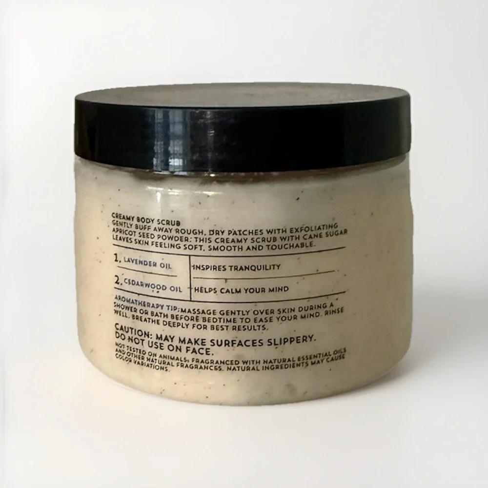 Bath & Body Works Sleep Lavender Cedarwood Creamy Body‎ Scrub 11.5 oz New